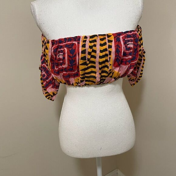 João Incerti for Anthropologie The
Cecy Puff Sleeve Off Shoulder
Top size M NWT - Picture 3 of 8